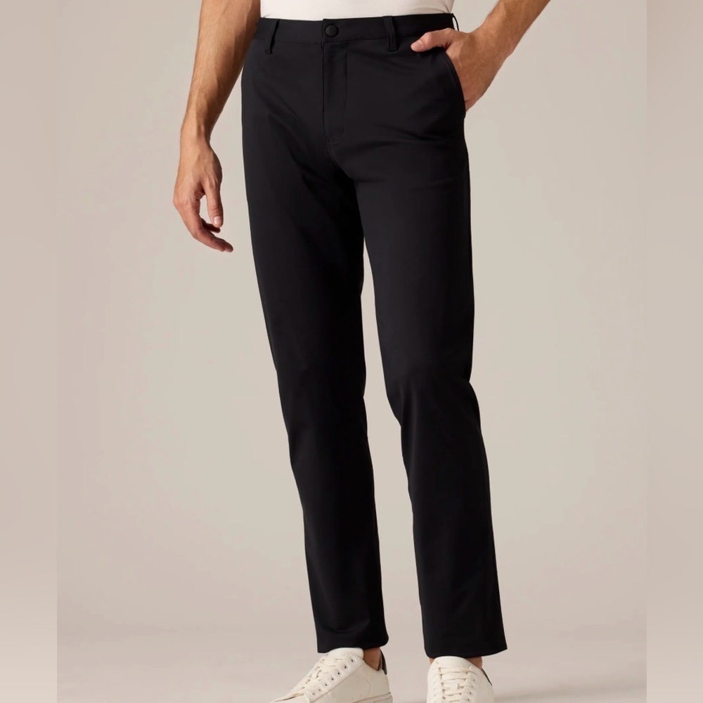 RHONE Men's Size 36 Black Commuter Collection Pants Golf Stretch NWOT